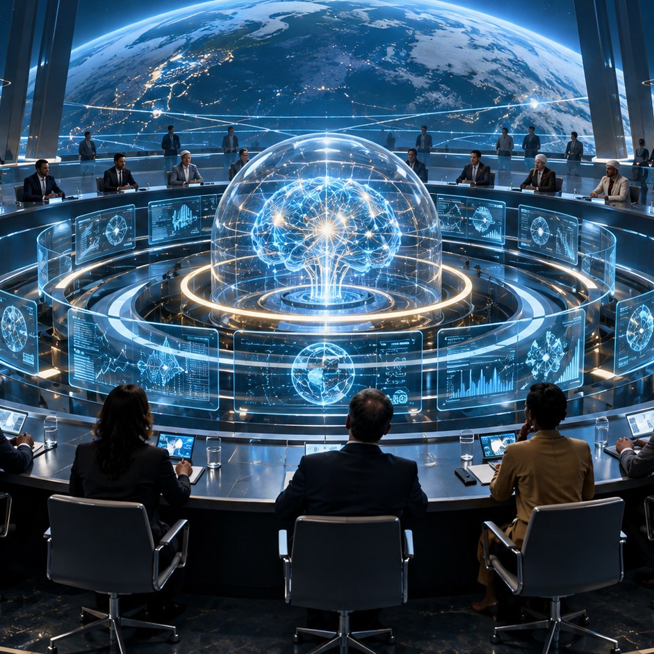 Representantes internacionales supervisan una inteligencia artificial mediante controles independientes y transparentes