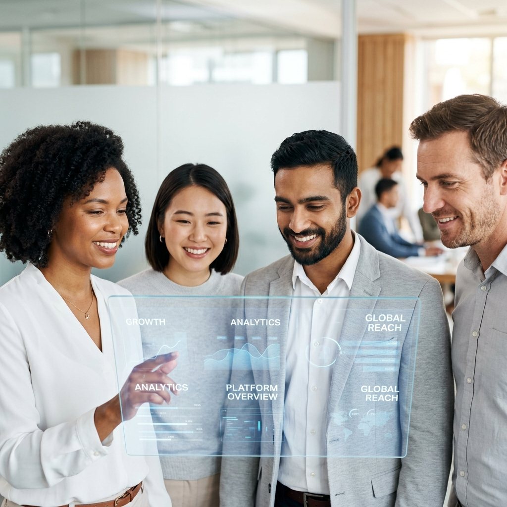 El equipo de NeuralV analizando los procesos de una empresa cliente